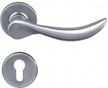 SL2006 Stainless Steel Solid Lever Handle