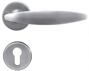 SL2048 Stainless Steel Solid Lever Handle