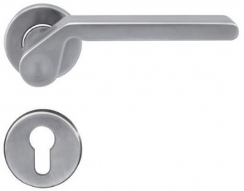 SL2104 Stainless Steel Solid Lever Handle