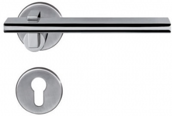 SL2122 Stainless Steel Solid Lever Handle